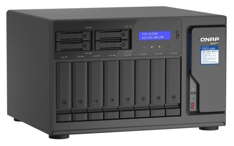 Serwer NAS TVS-h1288X-W1250-16G 12x0HDD Intel XeonW-1250 Serwer NAS TVS-h1288X-W1250-16G 12x0HDD Intel XeonW-1250