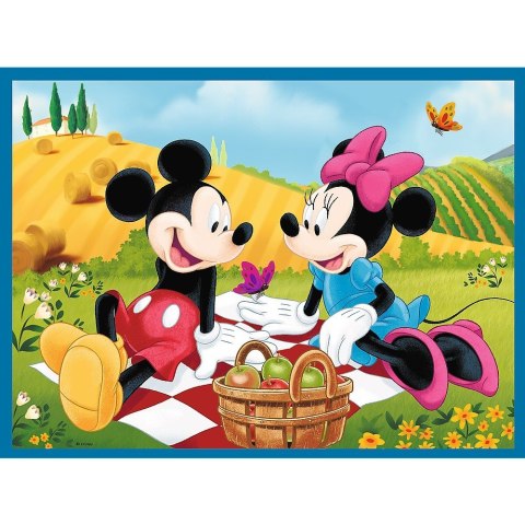 Puzzle 2w1 memos Poznaj bohaterów Disneya Puzzle 2w1 memos Poznaj bohaterów Disneya