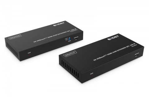 Przedłużacz/Extender HDMI 4K 60Hz 150m po skrętce Cat.6A/7/8 HDBaseT HDCP2.2 IR EDID PoC, zestaw Przedłużacz/Extender HDMI 4K 60Hz 150m po skrętce Cat.6A/7/8 HDBaseT HDCP2.2 IR EDID PoC, zestaw