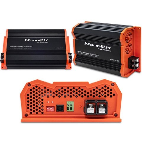 Ładowarka Monolith DC-DC do akumulatorów LiFePO4 AGM 12V-12V | 60A | 720W
