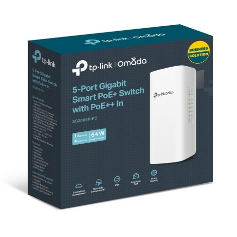 Przełącznik SG2005P-PD 5xGE (1xPoE++ 4xPoE+) Przełącznik SG2005P-PD 5xGE (1xPoE++ 4xPoE+)