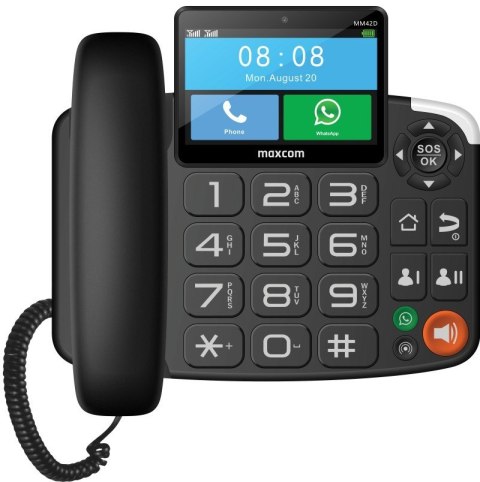 Telefon MM 42D SE 4G VOLTE VoWiFi stacjonarny na kartę SIM Telefon MM 42D SE 4G VOLTE VoWiFi stacjonarny na kartę SIM