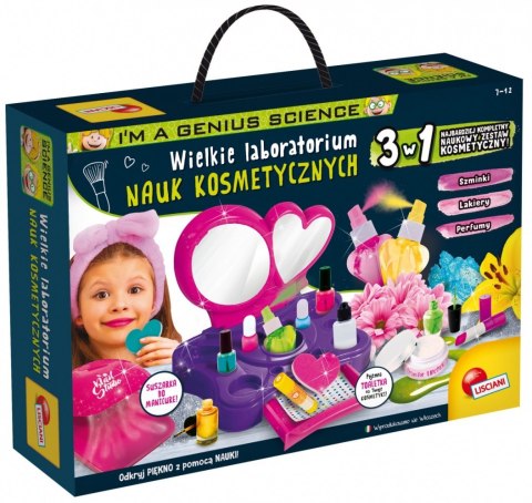 Zestaw naukowy Im a Genius Wielkie laboratorium nauk kosmetycznych Zestaw naukowy Im a Genius Wielkie laboratorium nauk kosmetycznych