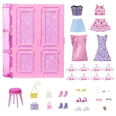 Szafa Marzeń lalki Barbie z ubraniami Szafa Marzeń lalki Barbie z ubraniami