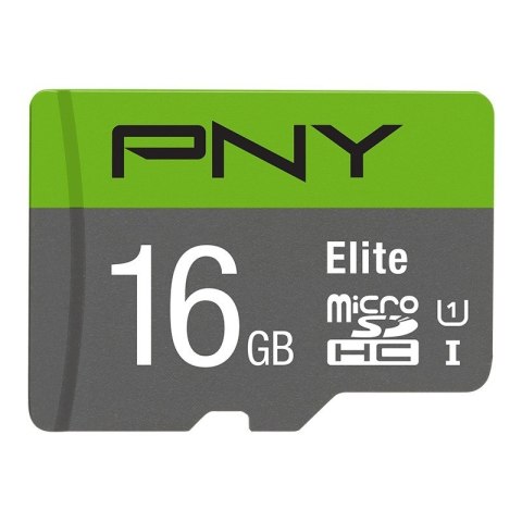 Karta pamięci microSDHC Elite 16GB P-SDU16GU185GW-GE Karta pamięci microSDHC Elite 16GB P-SDU16GU185GW-GE