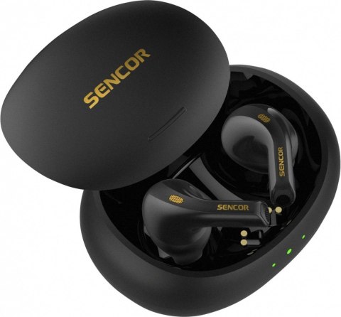 Słuchawki douszne bluetooth SEP 560BT BK, BT 5.3, czas 6h, 40mAh Słuchawki douszne bluetooth SEP 560BT BK, BT 5.3, czas 6h, 40mAh