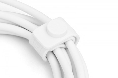 Kabel zasilający silikonowy USB-A - Lightning, USB 2.0 12W, certyfikat MFI, 2m Biały Kabel zasilający silikonowy USB-A - Lightning, USB 2.0 12W, certyfikat MFI, 2m Biały