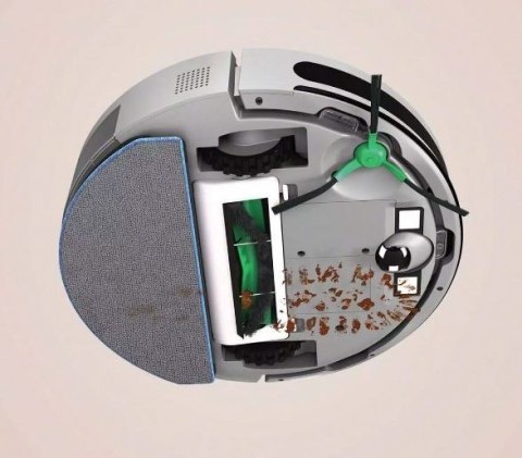 Odkurzacz Roomba Combo 2 Essential Y051240 biały Odkurzacz Roomba Combo 2 Essential Y051240 biały