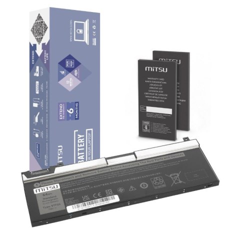 Bateria 5TF10 NYFJH RY3F9 do Dell Precision 7330 7530 7540 7730 7740 8421 mAh (64 Wh) 7.6V (7.4V) Bateria 5TF10 NYFJH RY3F9 do Dell Precision 7330 7530 7540 7730 7740 8421 mAh (64 Wh) 7.6V (7.4V)