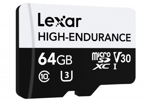 Karta microSD High Endurance 64GB C10 A1 U1 V30 100/35MB/s