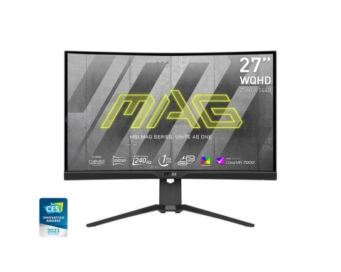 Monitor 27 cali MAG 275CQRXF LED/QHD/Curved/240Hz/czarny