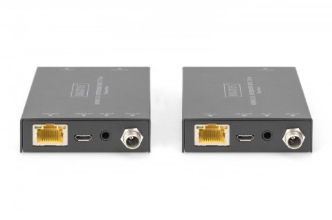 Przedłużacz / Extender HDMI 70m po skrętce kat.5e/6/7 4K 60Hz PoC (Power over Cable) (zestaw)