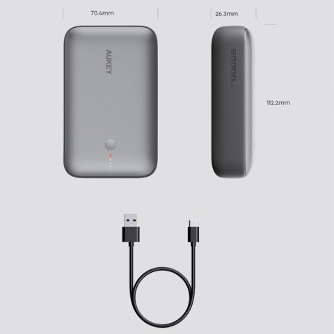 PB-Y57 Mini Power Bank | 20000mAh | 22.5W | 2xUSB | PD 3.0 QC 3.0 LED