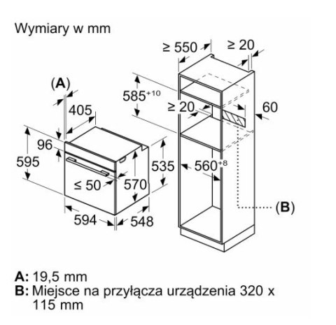Piekarnik HBA534ES3
