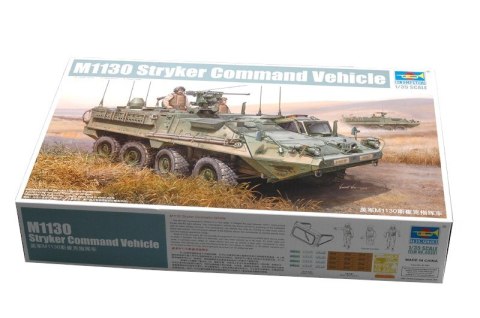 Model plastikowy Stryker wóz dowodzenia M1130 1/35 Model plastikowy Stryker wóz dowodzenia M1130 1/35
