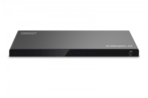 Rozdzielacz/Splitter HDMI 1x8, 4K/60Hz UHD z HDR, 18 Gbps, HDCP 2.2, EDID