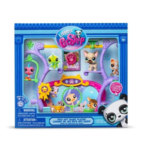 Littlest Pet Shop Zestaw Zwierzaki mają talent + 2 figurki Littlest Pet Shop Zestaw Zwierzaki mają talent + 2 figurki