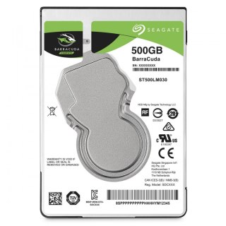 Dysk twardy BarraCuda 500GB 2.5 cala 128MB ST500LM030