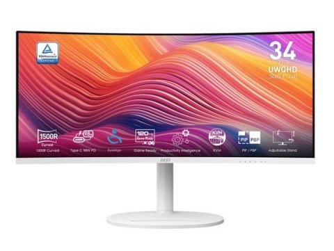 Monitor Modern MD342CQPW 34 cale/LED/UWQHD/Curve/120Hz/Blackk Monitor Modern MD342CQPW 34 cale/LED/UWQHD/Curve/120Hz/Blackk
