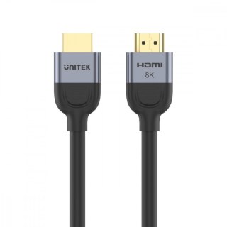 Kabel HDMI 2.1 8K 60Hz 2m; czarny; C11086GY01-2M