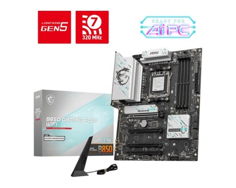 Płyta główna B850 GAMING PLUS WIFI A M5 4DDR5 ATX Płyta główna B850 GAMING PLUS WIFI A M5 4DDR5 ATX