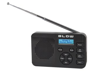 Radio przenośne RK4 BT FM/DAB+ kuchenne, czarne