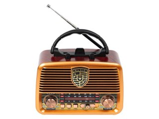 Radio przenośne analogowe RA10 AM/FM solarne