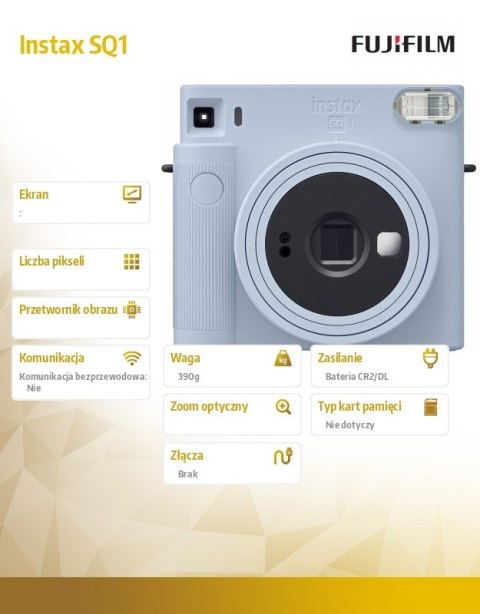 Aparat Instax SQ1 niebieski Aparat Instax SQ1 niebieski