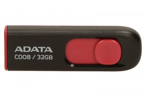 Pendrive DashDrive Classic C008 32GB USB2.0 czarno-czerwone Pendrive DashDrive Classic C008 32GB USB2.0 czarno-czerwone
