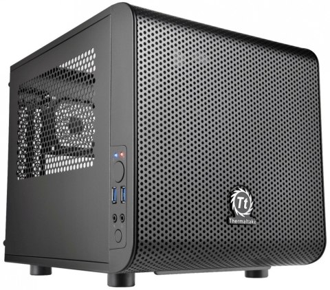 Core V1 MiniITX IS USB3.0 Window (1x200mm), czarna Core V1 MiniITX IS USB3.0 Window (1x200mm), czarna