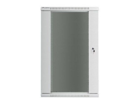Szafa instalacyjna wisząca 19'' 22U 600X450mm szara (drzwi szklane) Szafa instalacyjna wisząca 19'' 22U 600X450mm szara (drzwi szklane)