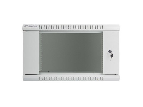 Szafa instalacyjna wisząca 19'' 6U 600X600mm szara (drzwi szklane) Szafa instalacyjna wisząca 19'' 6U 600X600mm szara (drzwi szklane)