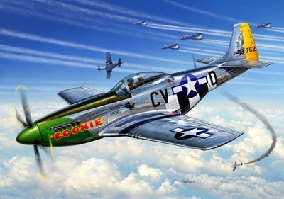 Model plastikowy P-51D Mustang Model plastikowy P-51D Mustang