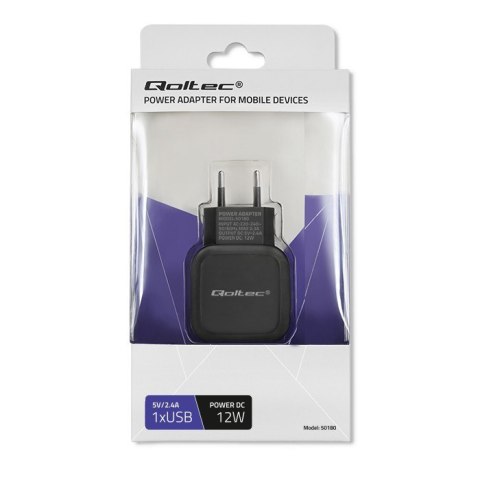 Ładowarka sieciowa 12W | 5V | 2.4A | USB Ładowarka sieciowa 12W | 5V | 2.4A | USB