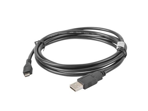 Kabel USB 2.0 micro AM-MBM5P 1.8M czarny Kabel USB 2.0 micro AM-MBM5P 1.8M czarny