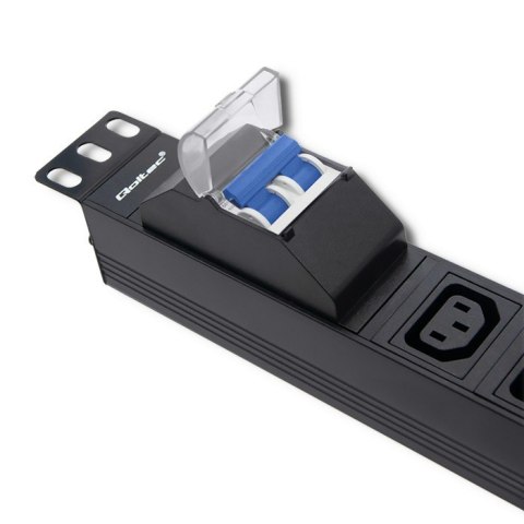 Listwa zasilająca do Rack 19cali | circuit breaker | 1U | 10A | PDU | 8xIEC C13 | 2m Listwa zasilająca do Rack 19cali | circuit breaker | 1U | 10A | PDU | 8xIEC C13 | 2m