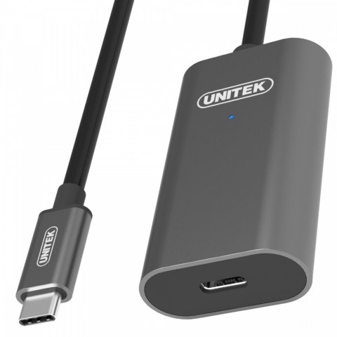 Przedłużacz aktywny USB Typ-C 3.1, 5m, M/F; U305A Przedłużacz aktywny USB Typ-C 3.1, 5m, M/F; U305A