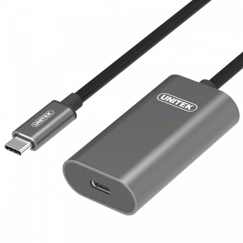 Przedłużacz aktywny USB Typ-C 3.1, 5m, M/F; U305A Przedłużacz aktywny USB Typ-C 3.1, 5m, M/F; U305A