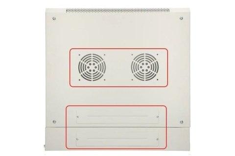 Szafka wisząca rack 6U 600x600 szara dwusekcyjna Szafka wisząca rack 6U 600x600 szara dwusekcyjna