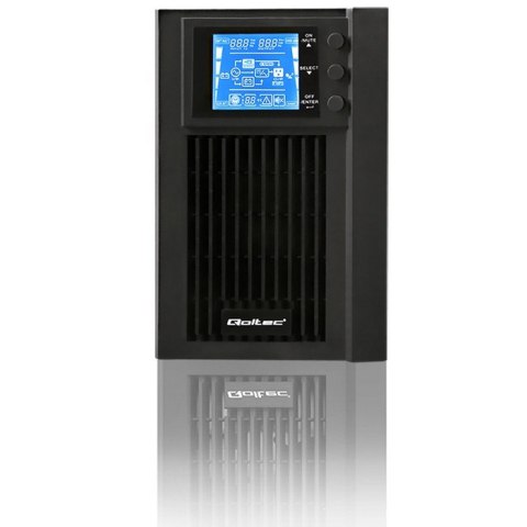 Zasilacz awaryjny UPS, on-line, czysta fala sinusoidalna, 1KVA, 800W, LCD, USB Zasilacz awaryjny UPS, on-line, czysta fala sinusoidalna, 1KVA, 800W, LCD, USB