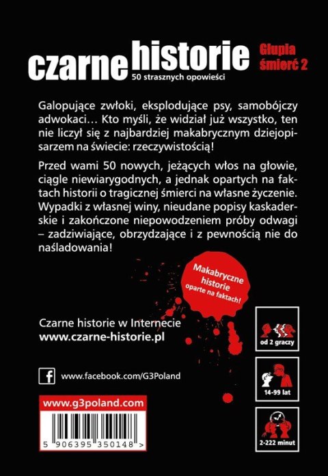 Gra Czarne Historie Głupia Śmierć 2 Gra Czarne Historie Głupia Śmierć 2