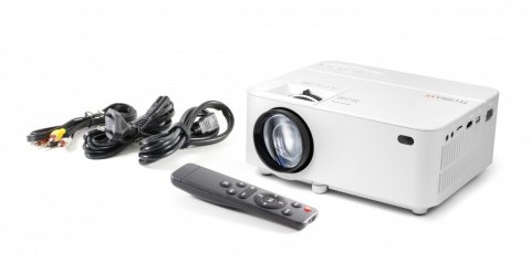 Mini projektor przenośny z odtwarzaczem multimedialnym LED Mini projektor przenośny z odtwarzaczem multimedialnym LED