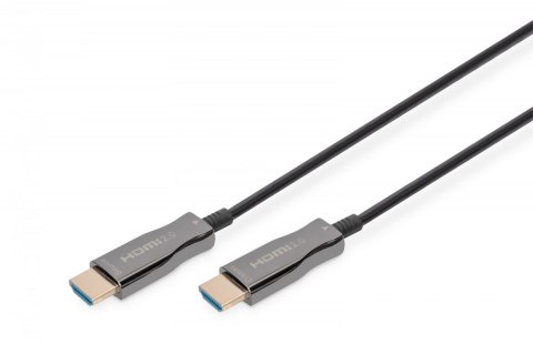 Kabel połączeniowy hybrydowy AOC HDMI 2.0 Premium HighSpeed 4K/60Hz UHD HDMI A/HDMI A M/M czarny 15m Kabel połączeniowy hybrydowy AOC HDMI 2.0 Premium HighSpeed 4K/60Hz UHD HDMI A/HDMI A M/M czarny 15m
