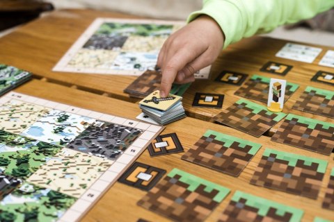 Gra planszowa Minecraft Builders and Biomes Gra planszowa Minecraft Builders and Biomes