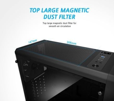 Obudowa S2 ATX Mid Tower PC Case 120mm fan Obudowa S2 ATX Mid Tower PC Case 120mm fan