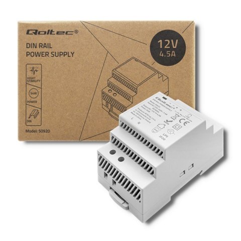 Zasilacz na szynę DIN 60W | 24V | 2.5A | Szary Zasilacz na szynę DIN 60W | 24V | 2.5A | Szary