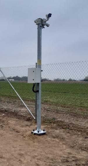 Słup ATS SKAMP2/5 pod montaż kamer CCTV Słup ATS SKAMP2/5 pod montaż kamer CCTV