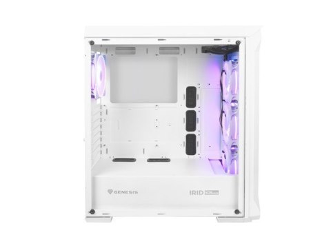 Obudowa Irid 505 V2 ARGB z oknem, USB 3.0 Biała Obudowa Irid 505 V2 ARGB z oknem, USB 3.0 Biała