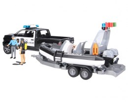 Pojazd Dodge RAM 2500 Policyjny Pikap z łodzią