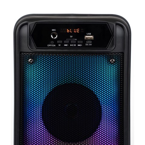 Głośnik FLAMEBOX UP MT3177 Bluetooth 5.0/FM/MP3/MicroSD/USB/RGB/RMS 14W/PMPO 600W Głośnik FLAMEBOX UP MT3177 Bluetooth 5.0/FM/MP3/MicroSD/USB/RGB/RMS 14W/PMPO 600W
